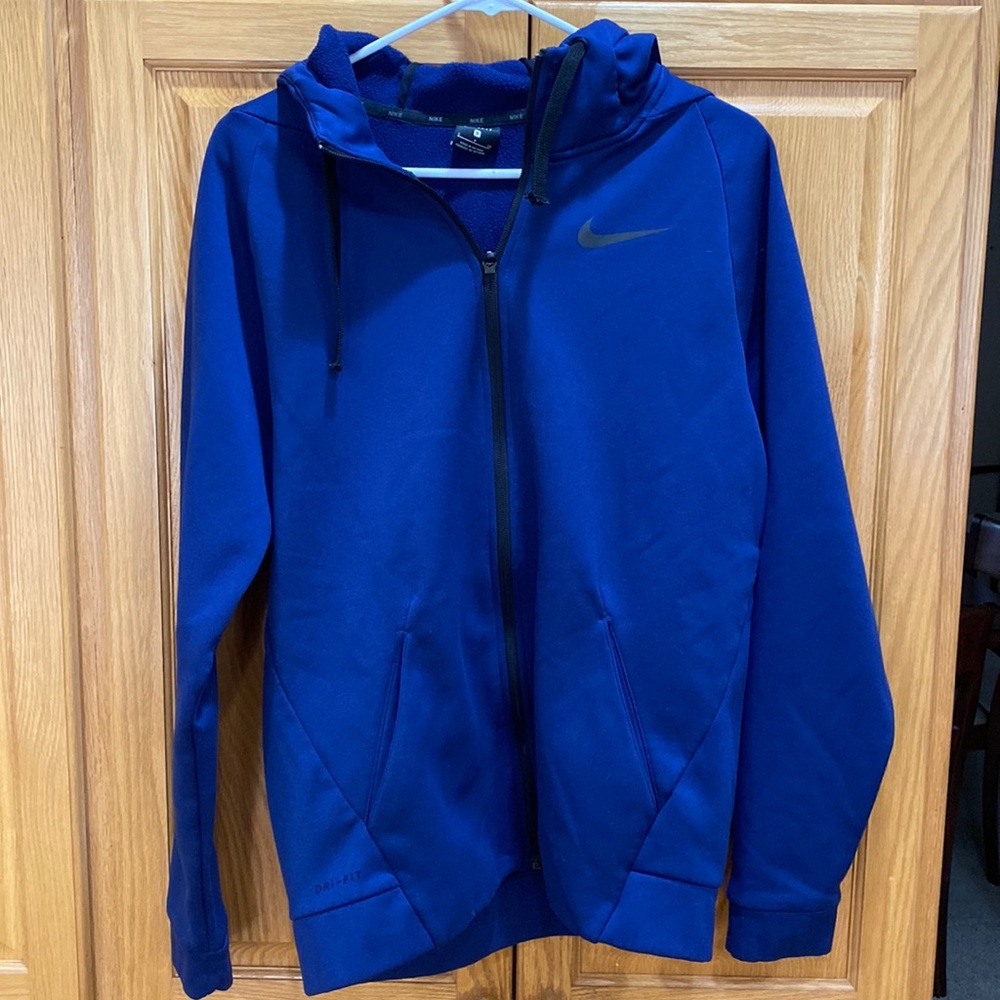 Nike Zip Up Hooded Sweatshirt